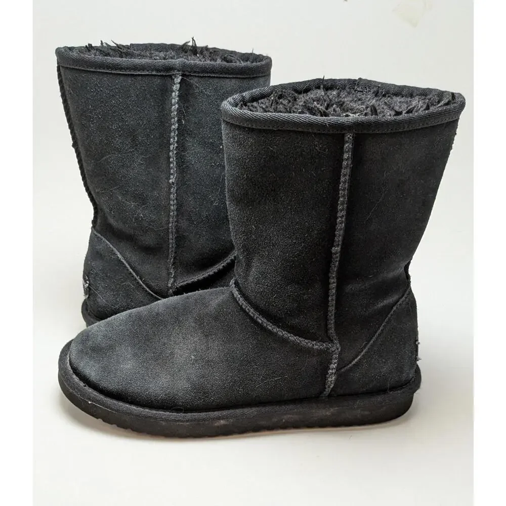 Womens Koolaburra By UGG Black Koola Short Fashion‎ Winter Boots 1017090 Size 7